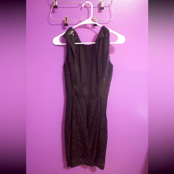 Black Lulus Dress - Picture 6 of 7